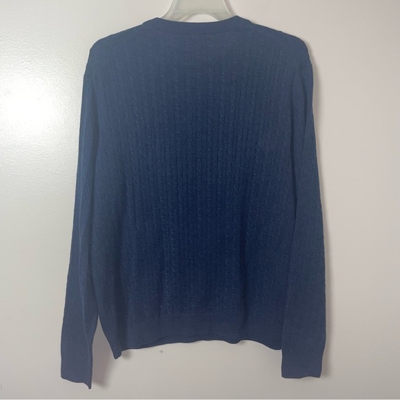 Nordstrom Blue Knit Crewneck Sweater – Size Large - Picture 5 of 10
